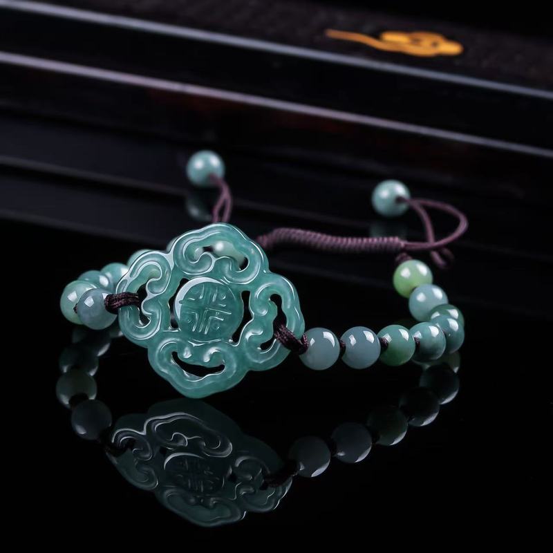 Jewelry & Watches Sp Zo O - Natural Jadeite A-grade Bracelet Original Design