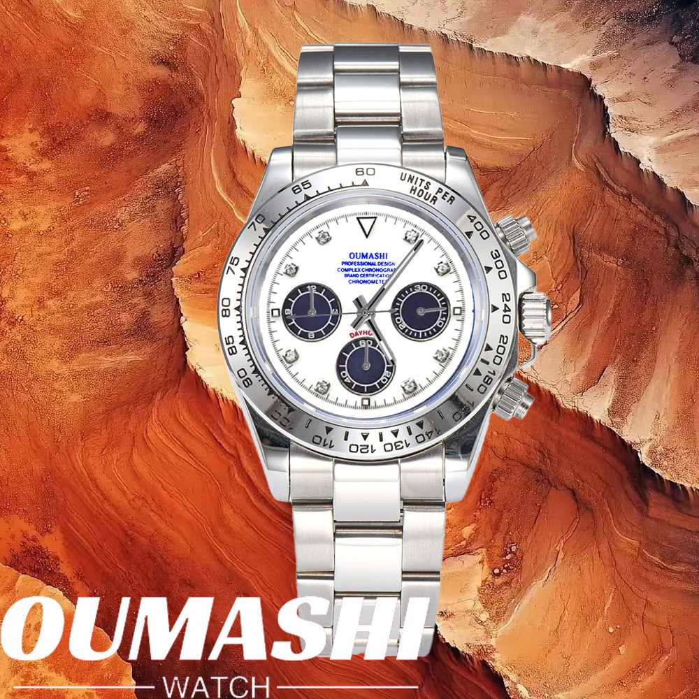 Jewelry And Watches - Luxury VK63 Watches Sapphire Glass 316L