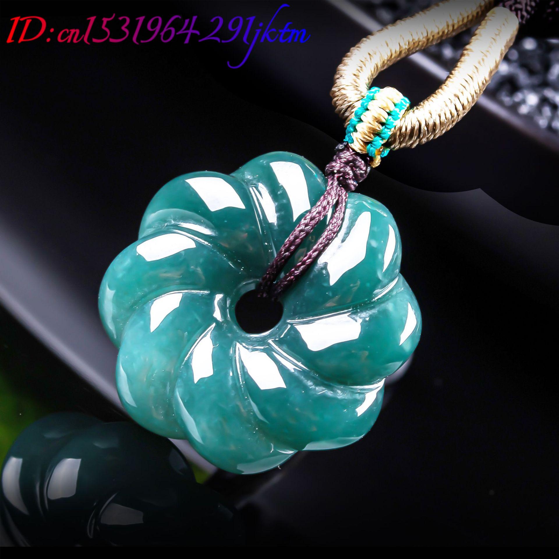 Natural Burmese Jadeite Flower - Jewelry & Watches Sp Zo O recension och pris