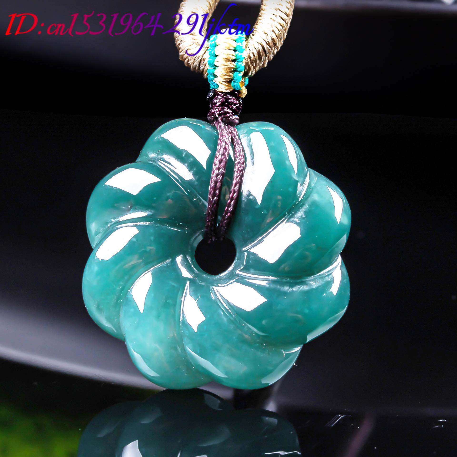 Natural Burmese Jadeite Flower - Jewelry & Watches Sp Zo O recension och pris