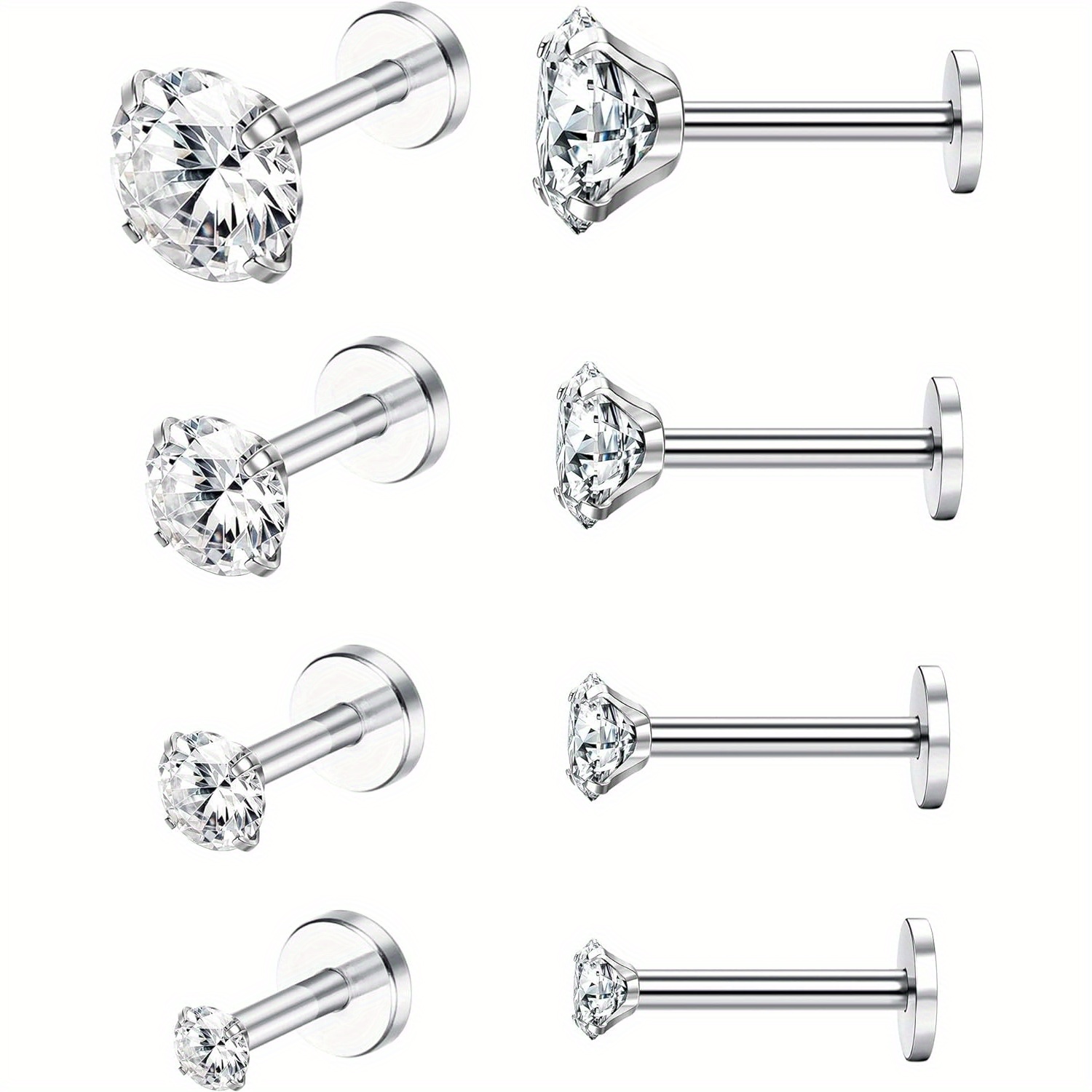 Drperfect Stainless Steel 16G  - Opal Earrings Dangle recension och pris