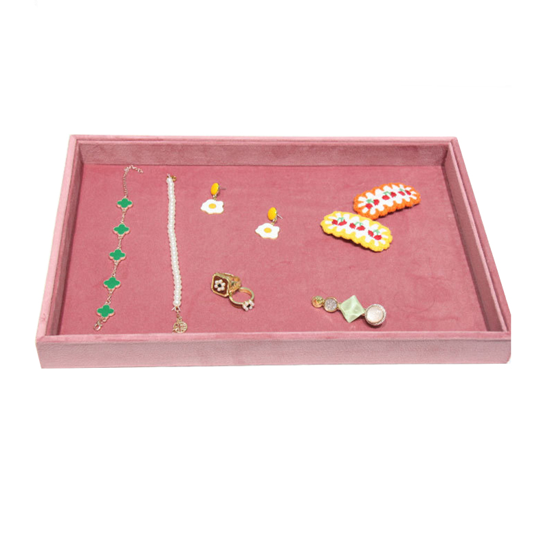 Pink Velvet Jewelry Display Tr - Jewelry Stores With Watches recension och pris