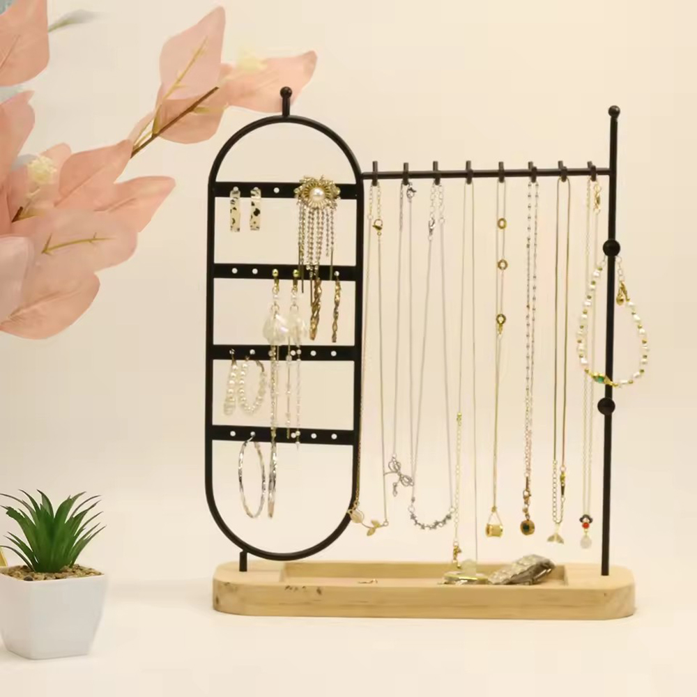1 desktop solid wood base jewe - Jewelry Stores With Watches recension och pris