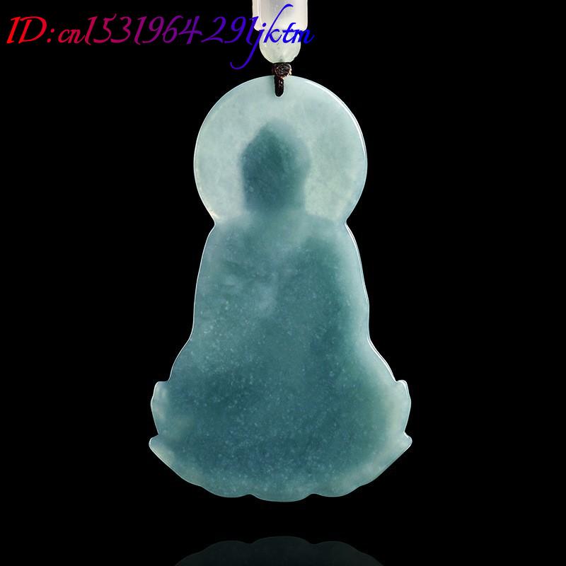 Natural Burmese Jadeite Buddha - Necklace Pendant recension och pris