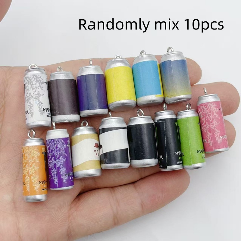 10Pcs Mini Simulation Beverage - Drop Earrings recension och pris