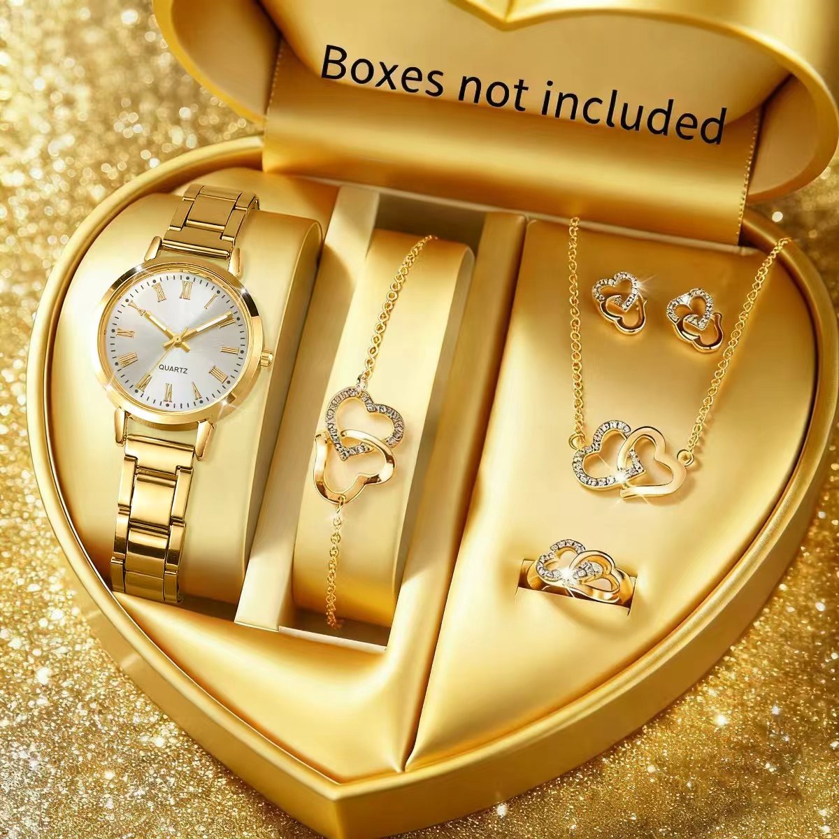 6PCS Fashion Women's Quartz Wa - Jewelry Like Watches recension och pris