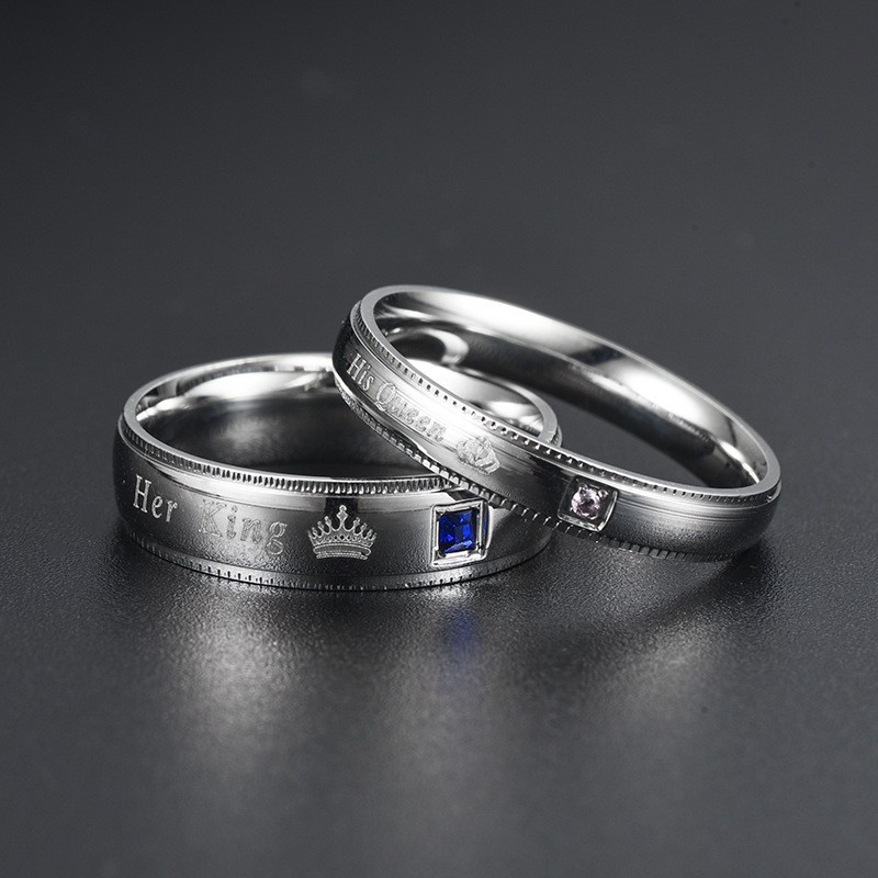 Simple Couple Titanium Steel R - Titanium Steel Ring recension och pris