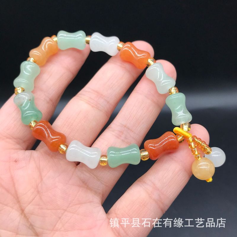 Natural Aventurine Bamboo , Go - Jewelry & Watches Sp Zo O recension och pris