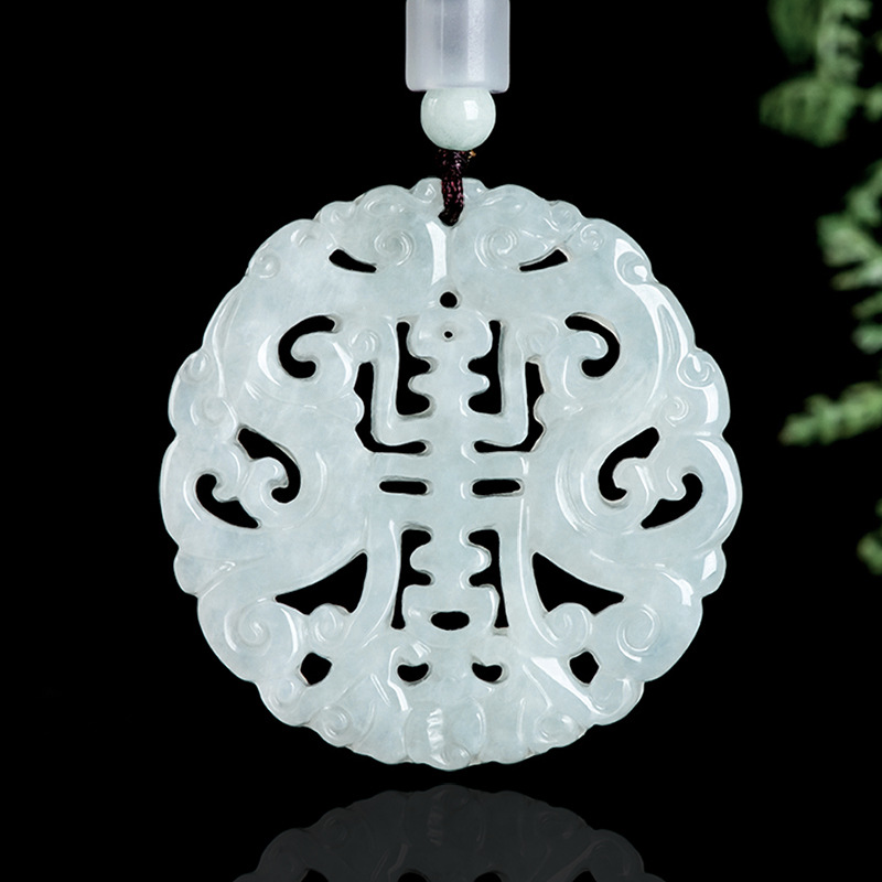 Burmese Jadeite Dragon Pendant - Necklace Pendant recension och pris