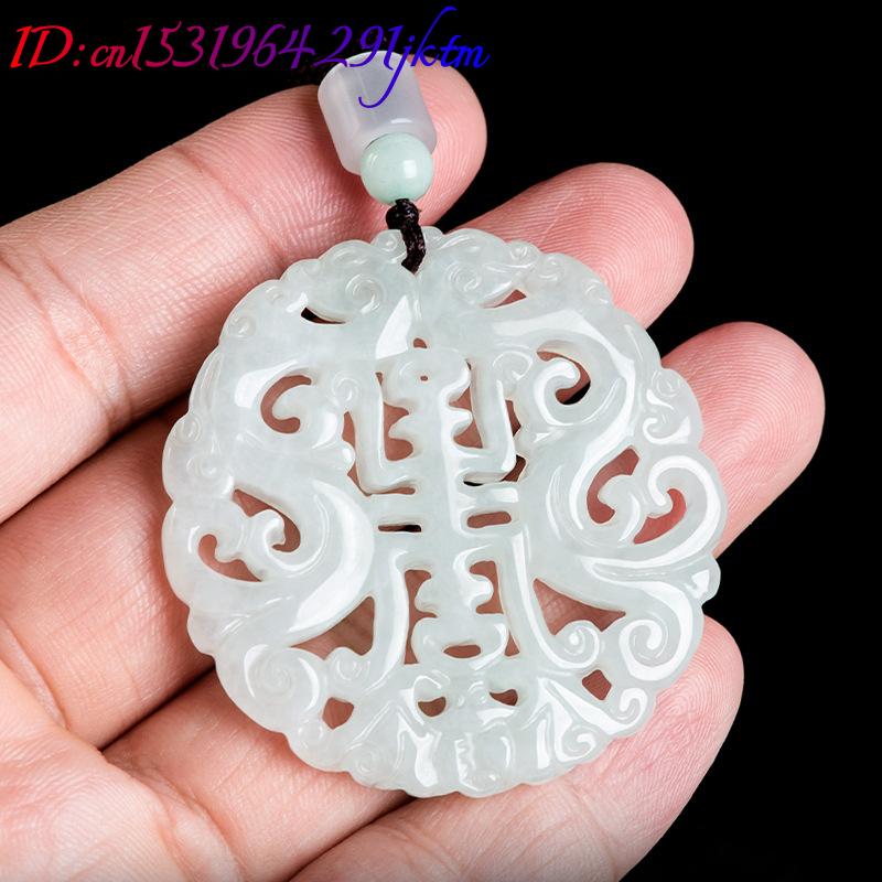 Burmese Jadeite Dragon Pendant - Necklace Pendant recension och pris