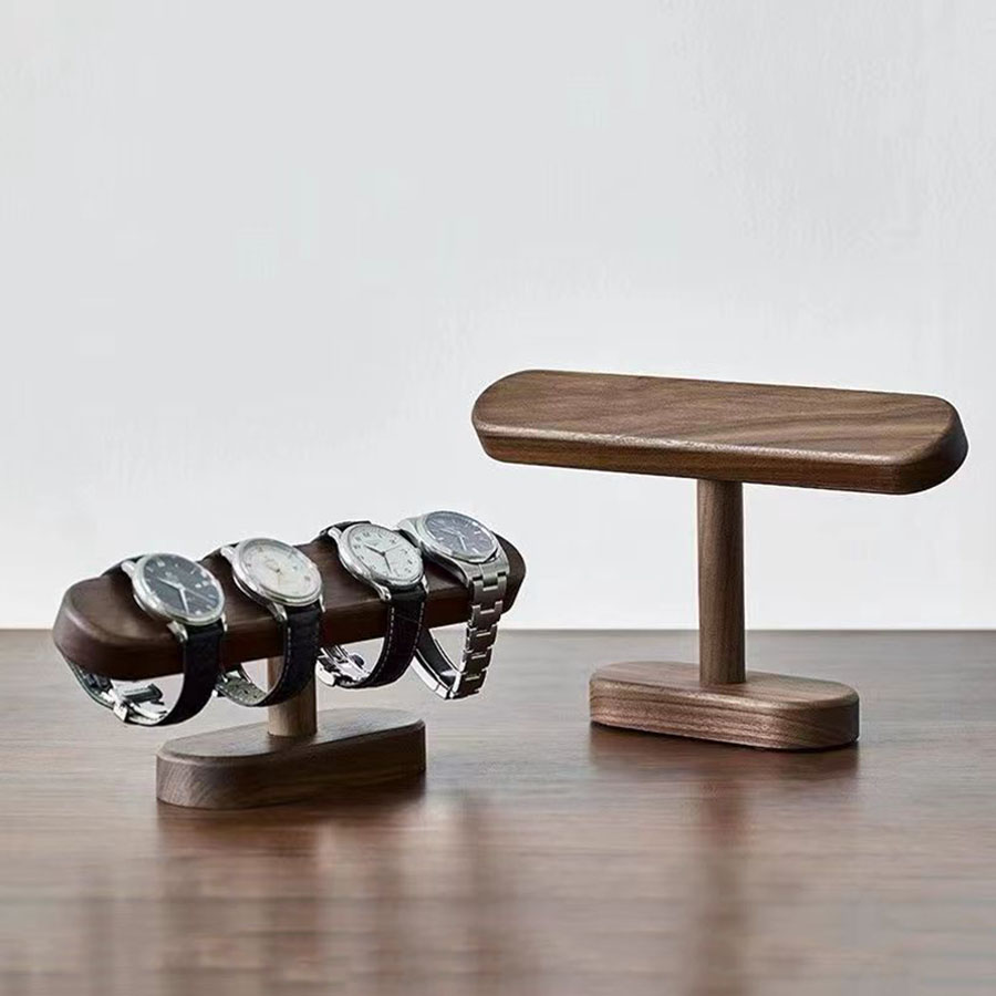 Creative Solid Walnut Wood Jew - Jewelry Stores With Watches recension och pris
