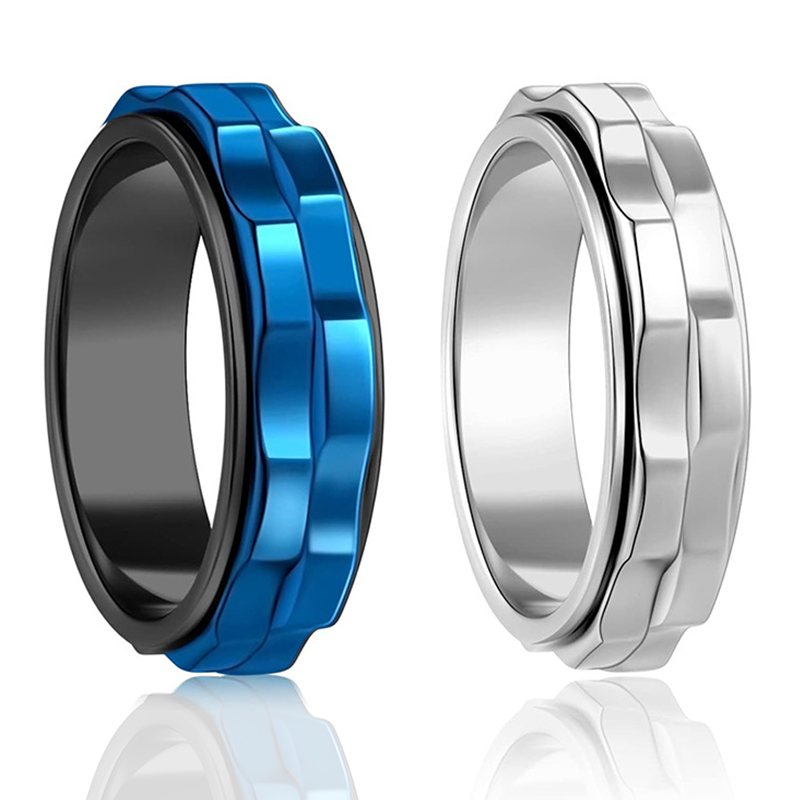 Men's 6mm High Polished Titani - Titanium Steel Ring recension och pris