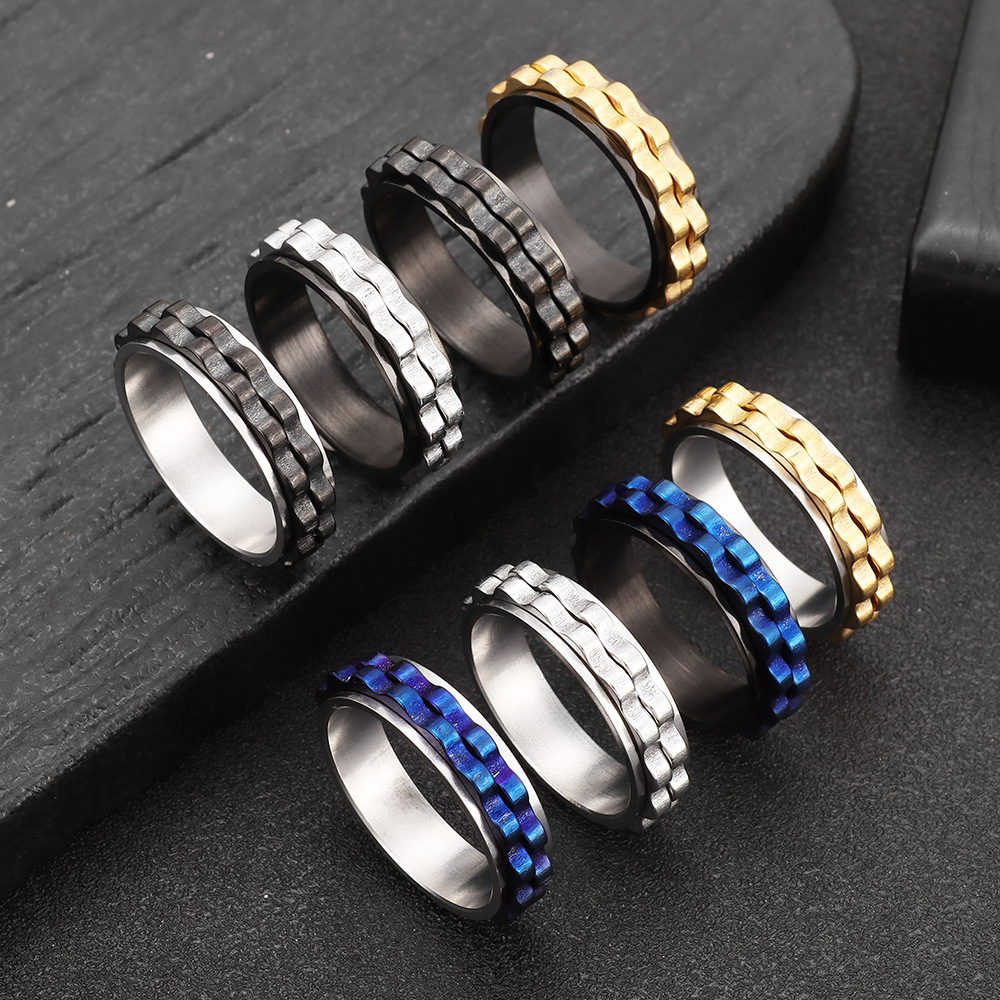 Men's 6mm High Polished Titani - Titanium Steel Ring recension och pris