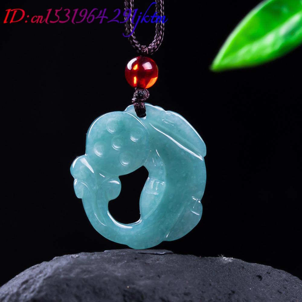 Burmese Jadeite Pixiu Pendant  - Necklace Pendant recension och pris