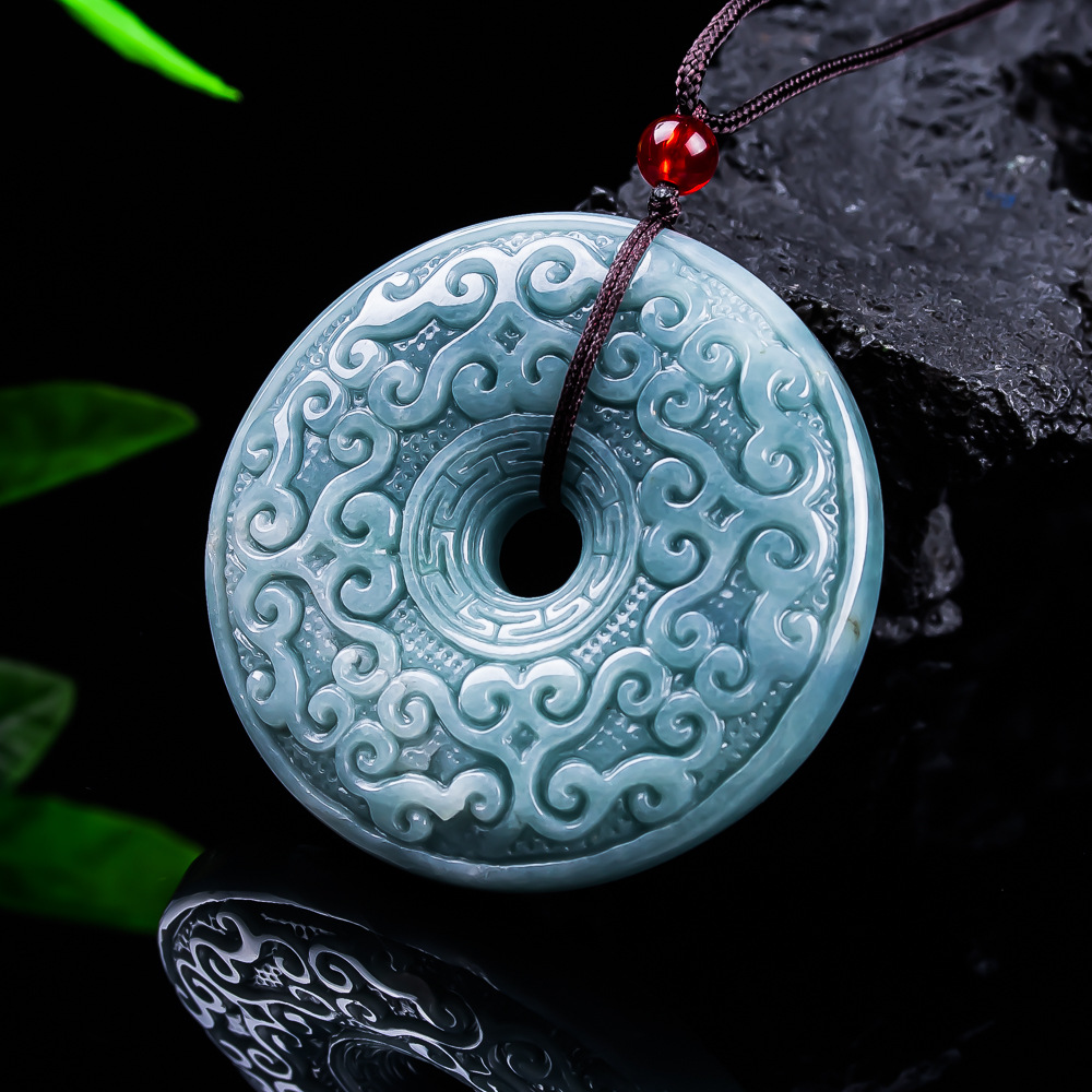 Natural Burmese Jadeite Flower - Jewelry & Watches Sp Zo O recension och pris