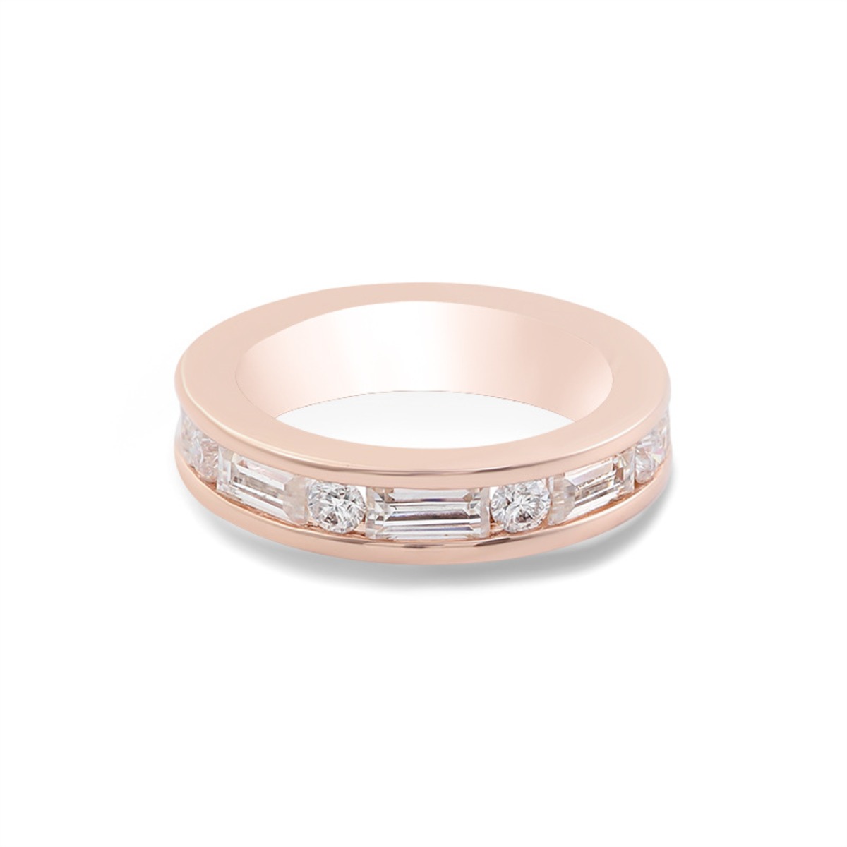 MUSHAN Luxury Custom 14K 18K G - Moissanite Ring recension och pris