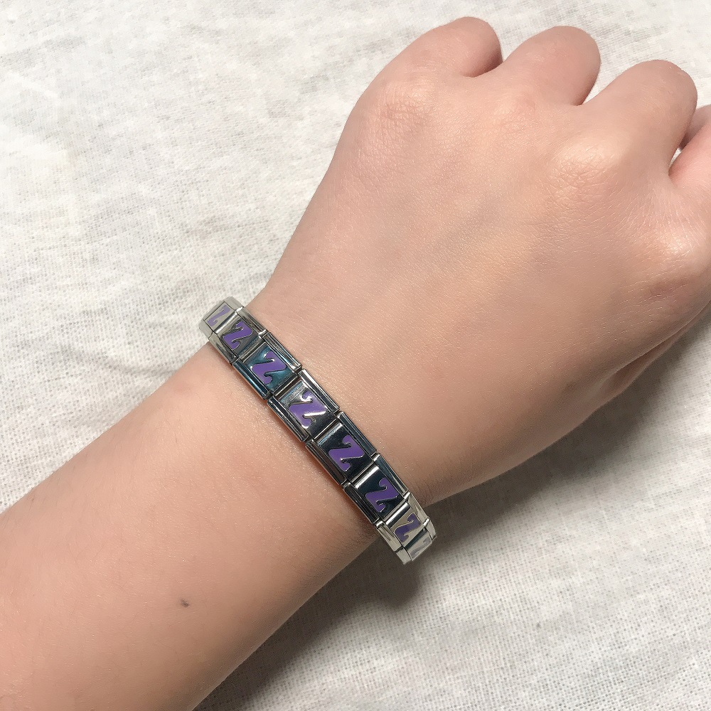 Italian Modular Bracelet Titan - Titanium Steel Ring recension och pris