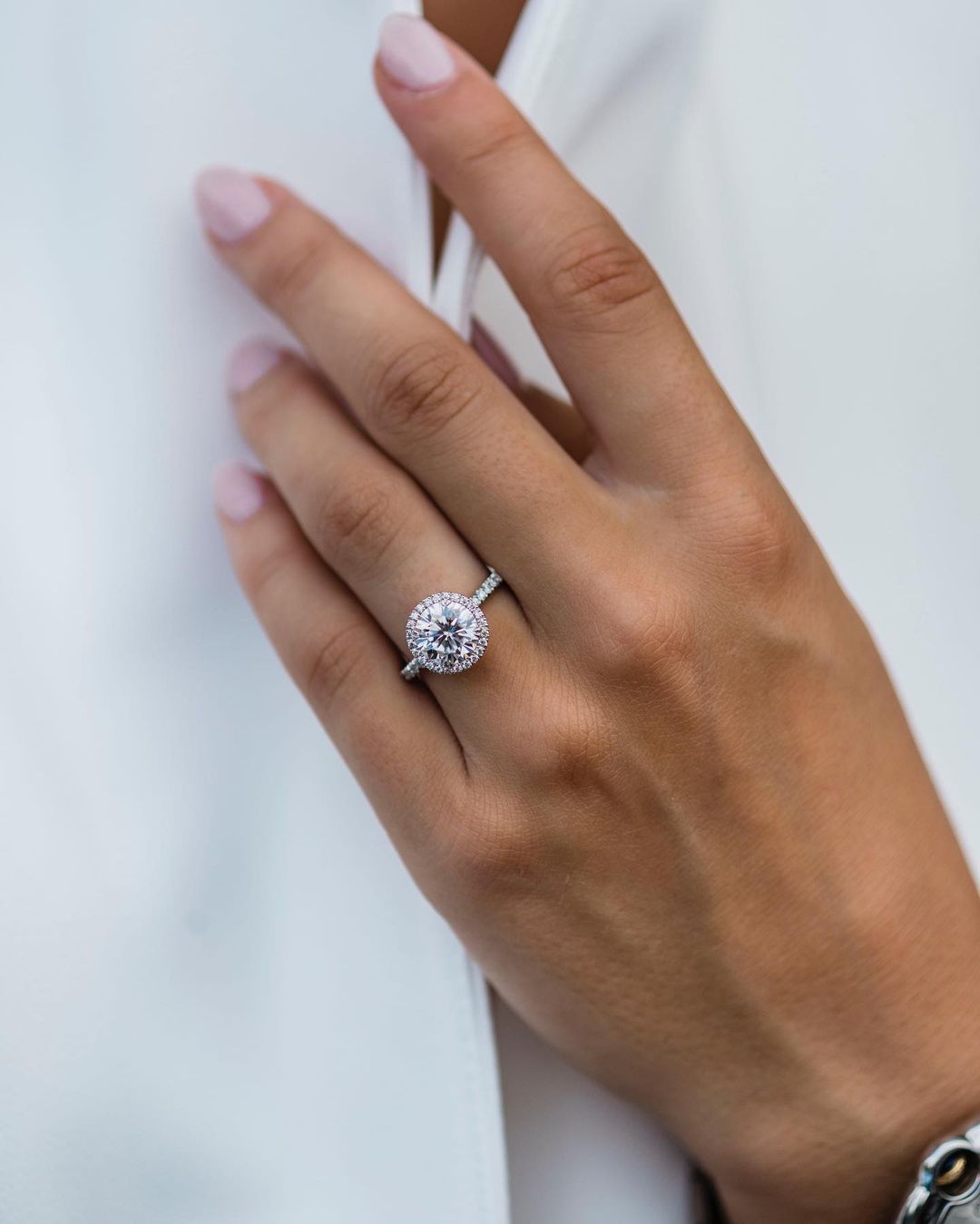 2.5CT Lab‑Created Moissanite W - Moissanite Ring recension och pris