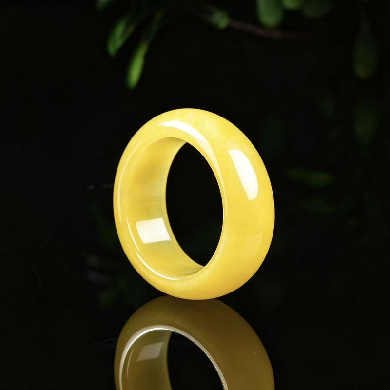 Genuine A-grade jadeite ring w - Jewelry & Watches Sp Zo O recension och pris
