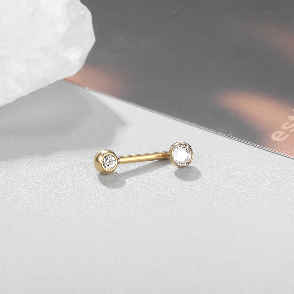 1/5PCS  Implant Grade Titanium - Christina Jewelry & Watches Marguerite Ørestik Forgyldt Sølv recension och pris