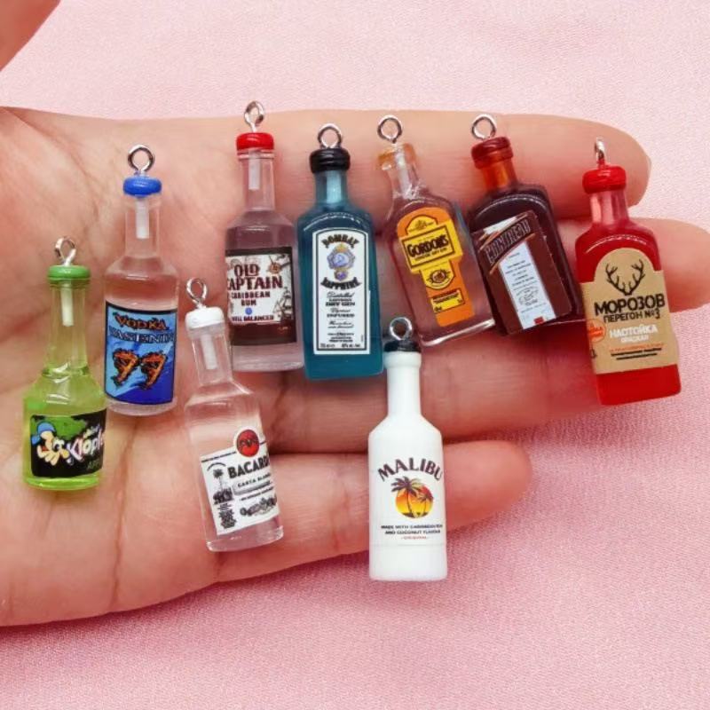 11pcs Mini Simulation Resin 3D - Drop Earrings recension och pris