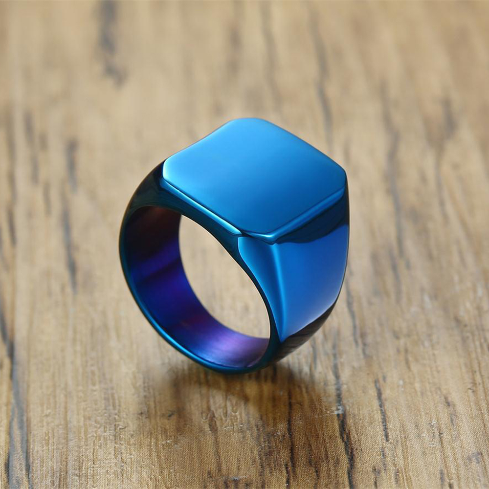 Free Engrave New Silver/Gold/B - Titanium Steel Ring recension och pris