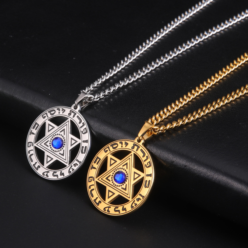 Minimalist Star of David Penda - Jewelry & Watches Sp Zo O recension och pris
