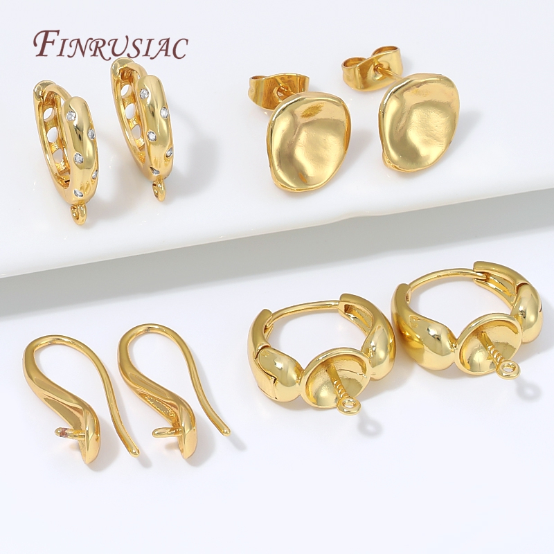 18K Gold Plated Water Drop Hug - Drop Earrings recension och pris