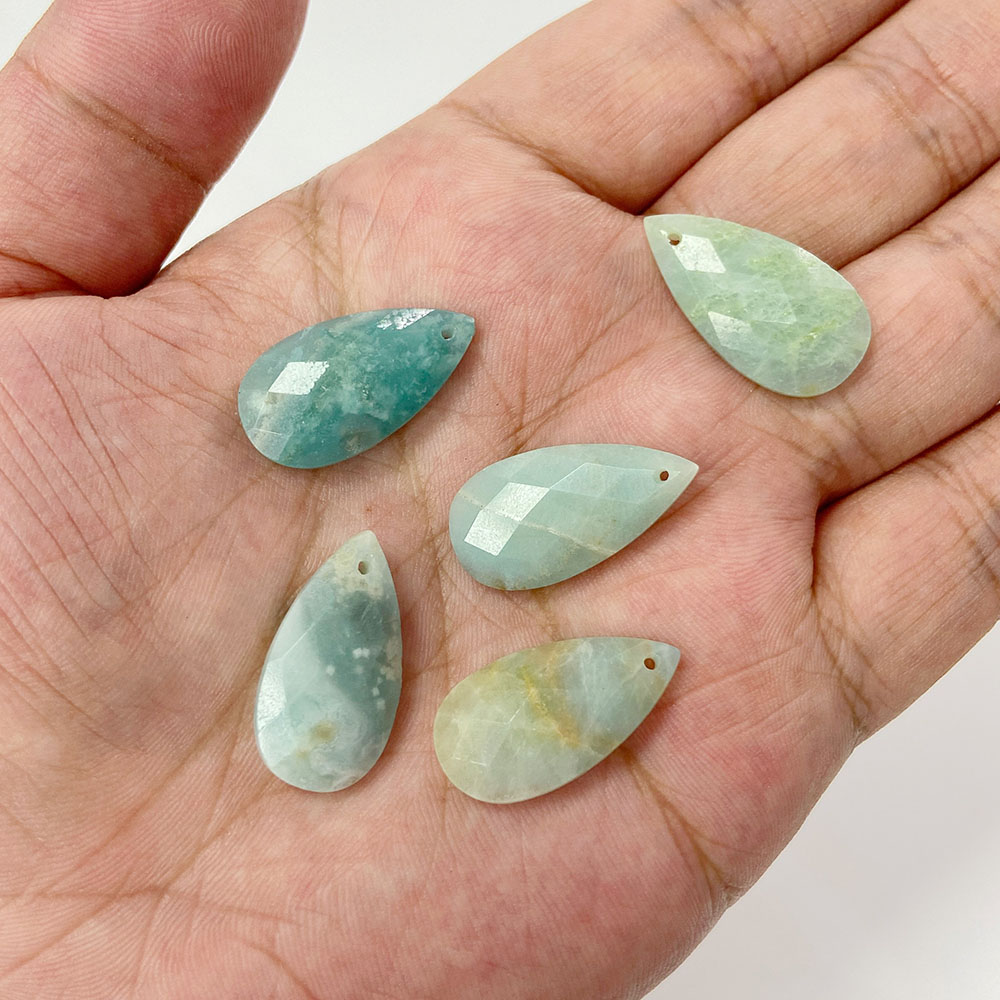 Natural Water Drop Pendant Lab - Opal Earrings Dangle recension och pris