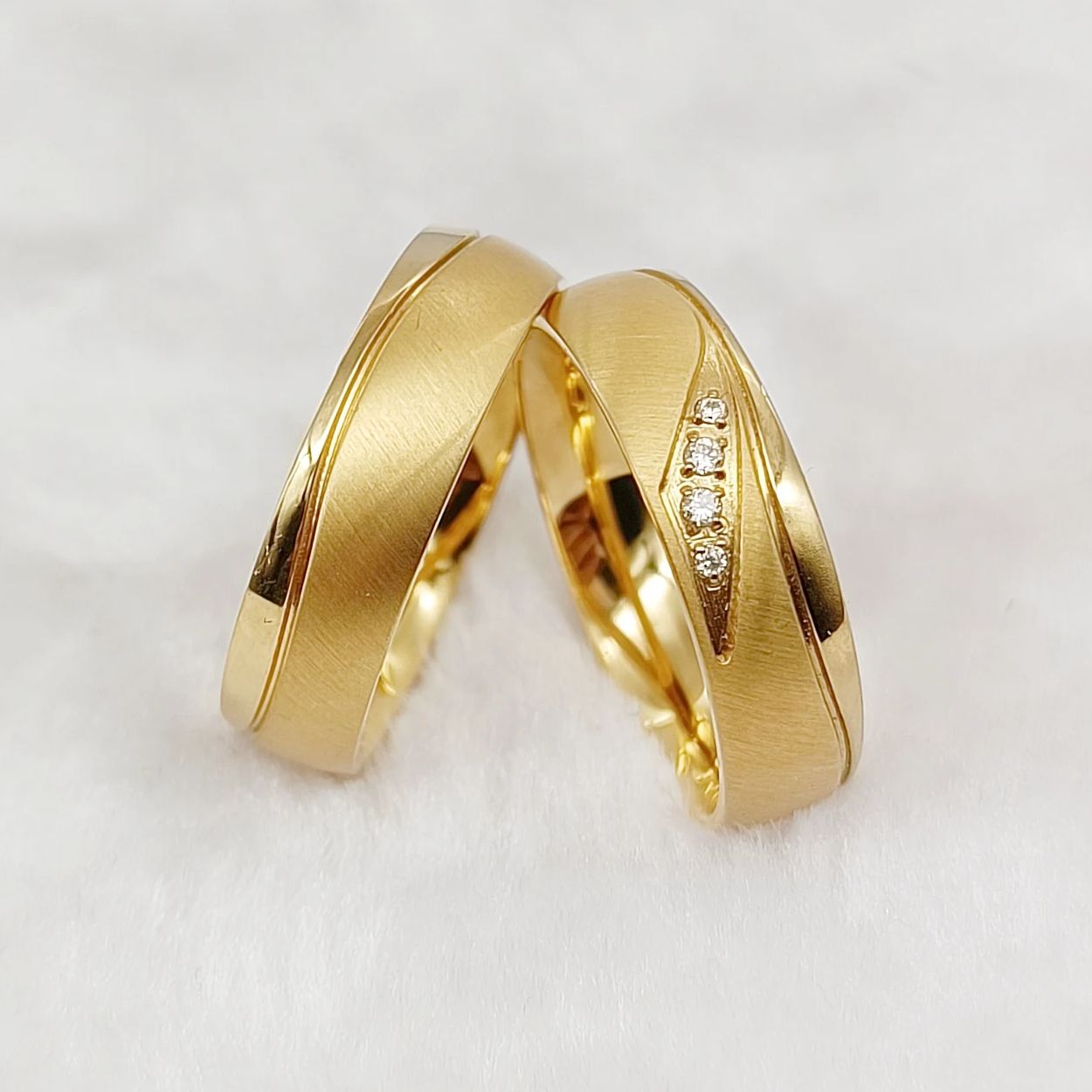 Fashion Western 24k Gold Plate - Titanium Steel Ring recension och pris