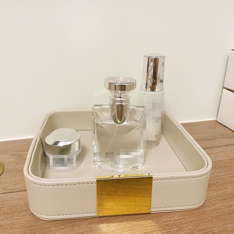 Leather Desk Tray Desktop Stor - Jewelry Stores With Watches recension och pris