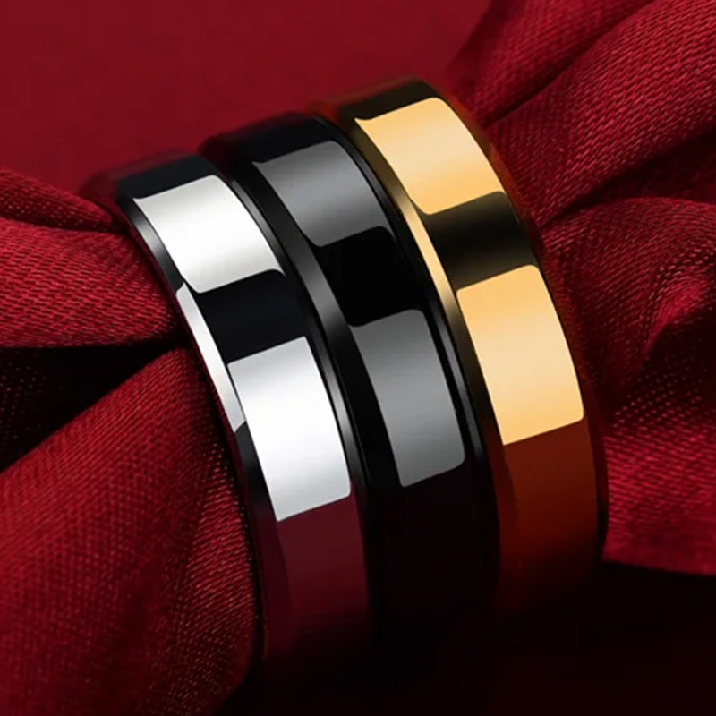 Customized Rings Engraved With - Titanium Steel Ring recension och pris