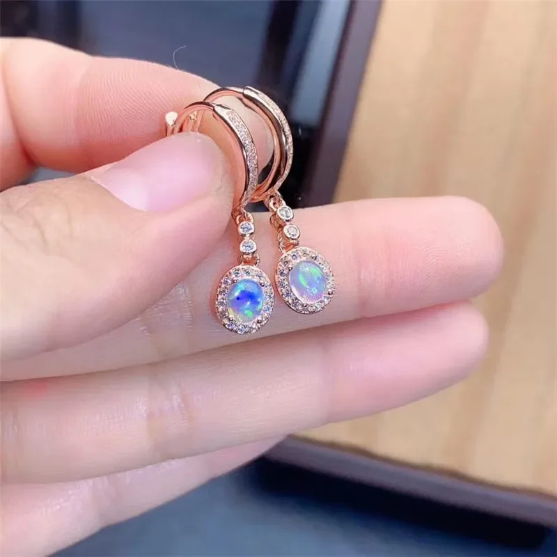 New Natural Opal Earrings 925  - Opal Earrings Dangle recension och pris