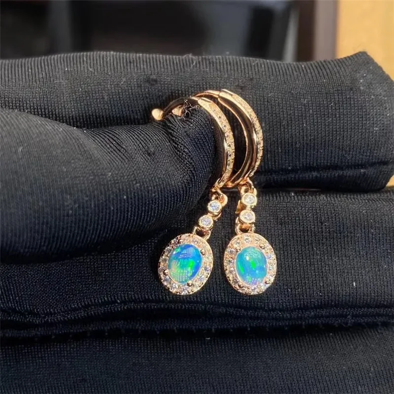 New Natural Opal Earrings 925  - Opal Earrings Dangle recension och pris