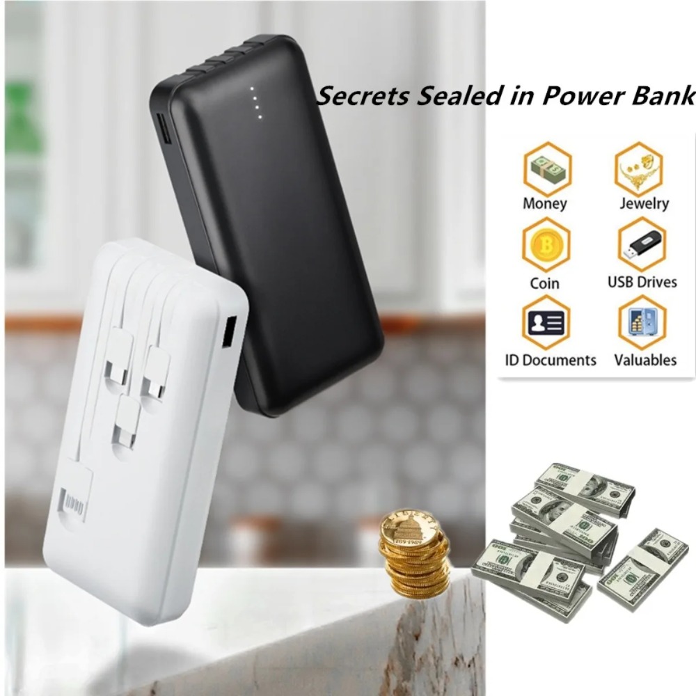 Portable Power Bank-shaped Sto - Jewelry Box Watches Bracelets recension och pris