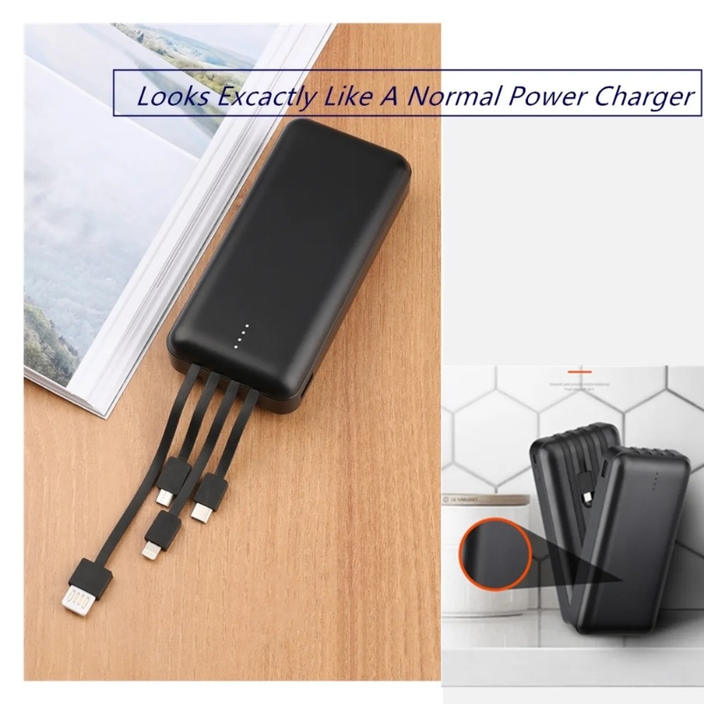 Portable Power Bank-shaped Sto - Jewelry Box Watches Bracelets recension och pris